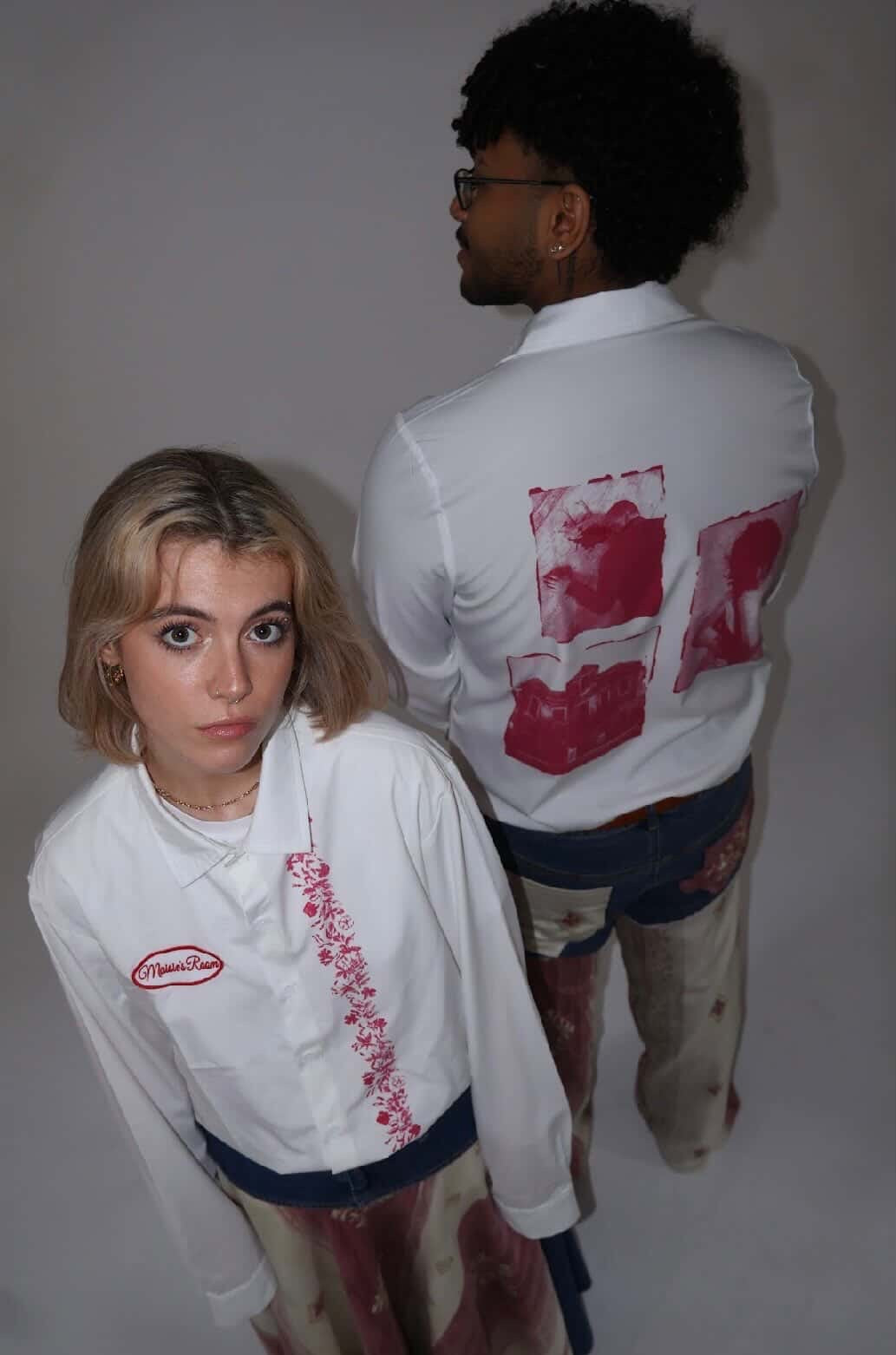 Firearm Button up shirt in White