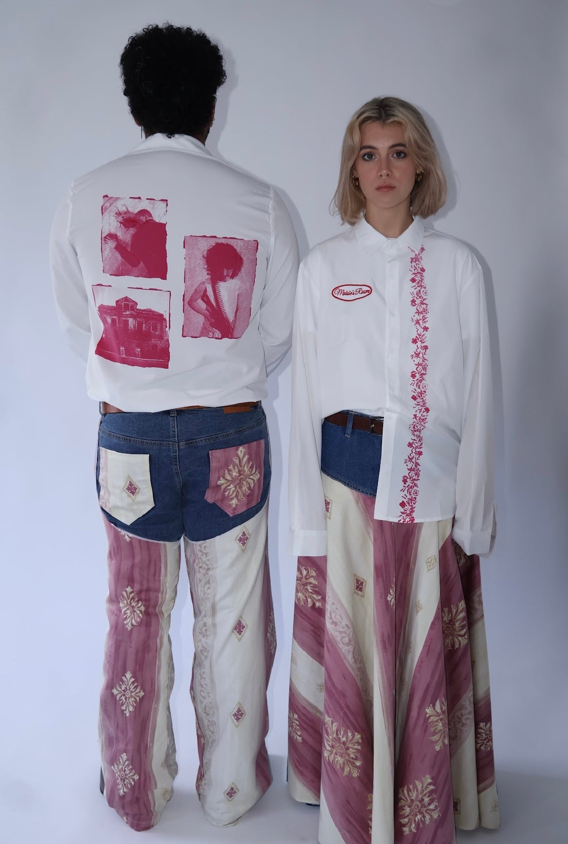 Firearm Button up shirt in White