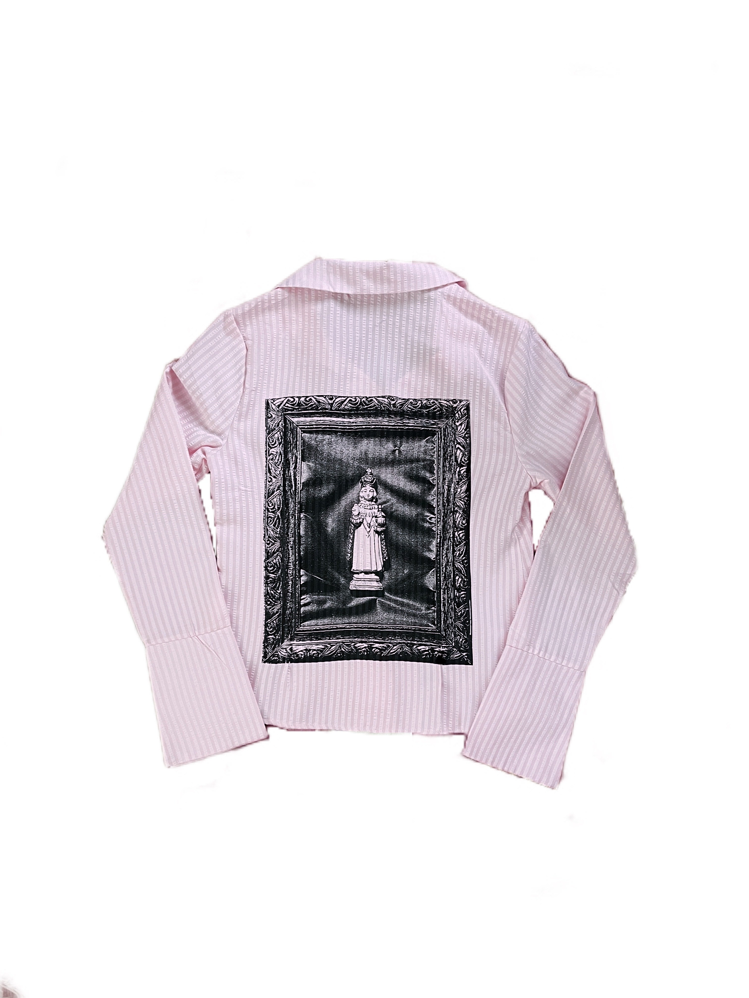 Heaven Sent button up shirt Pink