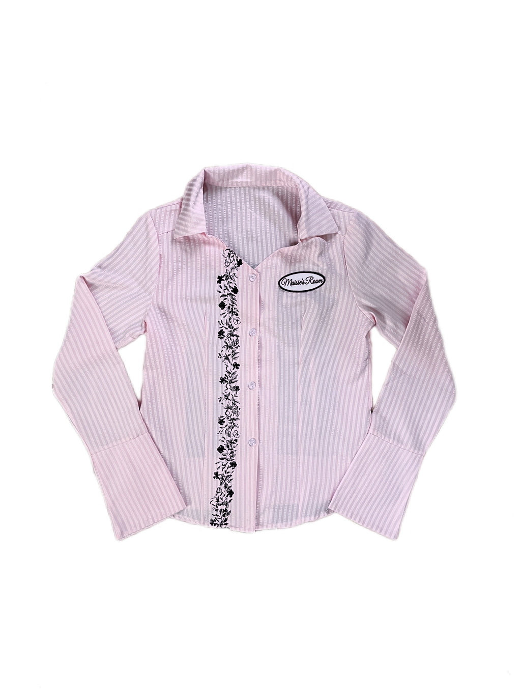 Heaven Sent button up shirt Pink
